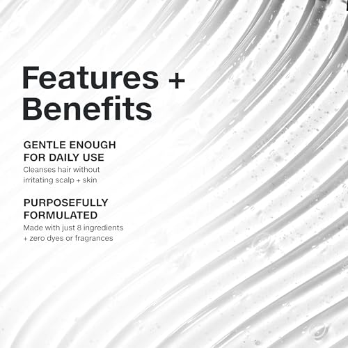 Paul Mitchell Clear Essential Shampoo, Fragrance Free, For Sensitive Scalp + Skin, 10.14 fl. oz.