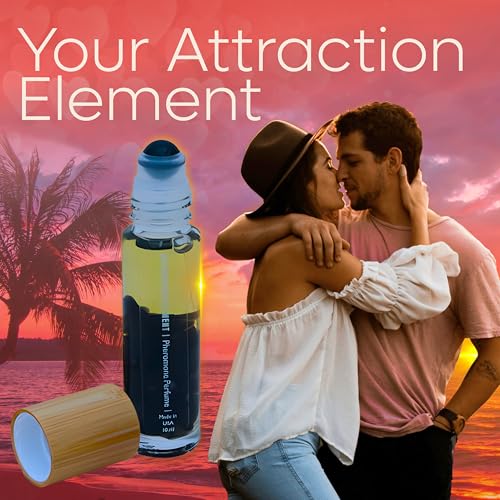 Pheromone Perfume with Infused Essential Oils - Obsidian Roll - Attraction Element with Long-Lasting Scent - Unisex For Men and Women