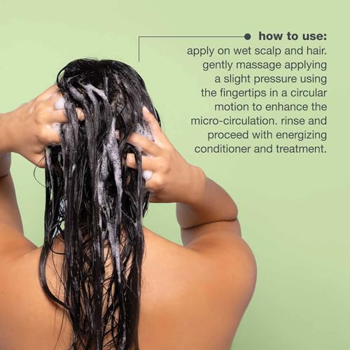 milk_shake Energizing Blend Hair Thickening Shampoo - Revitalizing Volume Shampoo for Fine and Fragile Hair