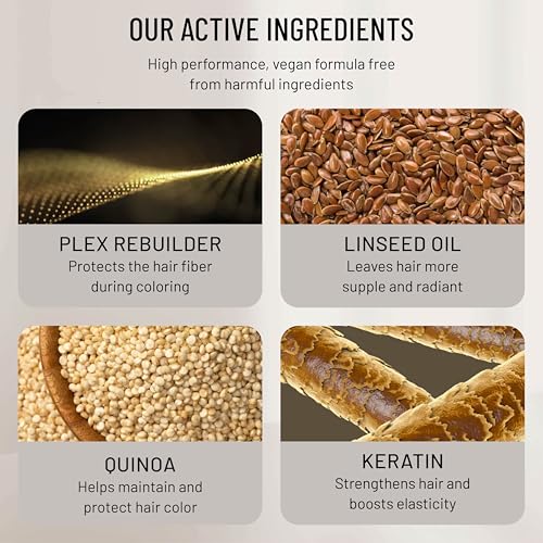 Il Salone Milano Plex Rebuilder Permanent Hair Color Cream - 12.11 Silver Platinum Hair Dye - Professional Salon - Premium Quality - Protects and Restructures - Paraffin, Paraben, Ethyl Alcohol Free