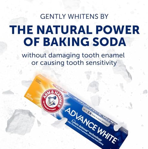 Arm & Hammer Advance White Extreme Whitening Toothpaste - 6 Oz (Pack of 6)