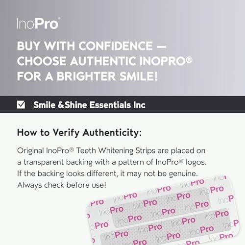 Natural Teeth Whitening Strips Kit 14 Treatments - Sensitive Teeth Whitener, Peroxide Free, Enamel Safe White Strips - Instant Teeth Whitening Without The Harm (28 Strips)