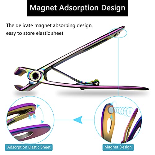 Nail Clippers for Thick Nails, Extra Wide Jaw Opening Nail Cutter for Hard Toenail, Stainless Steel Fingernail Big Toenail Trimmer with Nail File 3 Pcs Set for Large Toe Nail Seniors & Men & Women