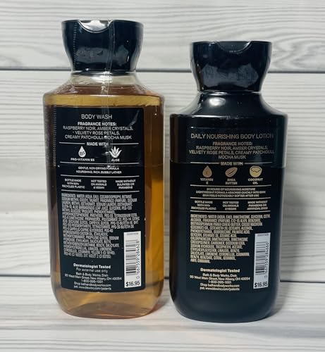 Bath & Body Works Into The Night Lotion and Body Gel Wash 2 Piece Set