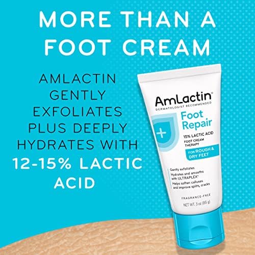 AmLactin Foot Cream Therapy, 3 Ounce (Pack of 2)