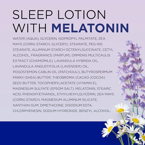 Dr Teal's Sleep Bath Gift Set, Melatonin & Essential Oil Blend, 4 Piece