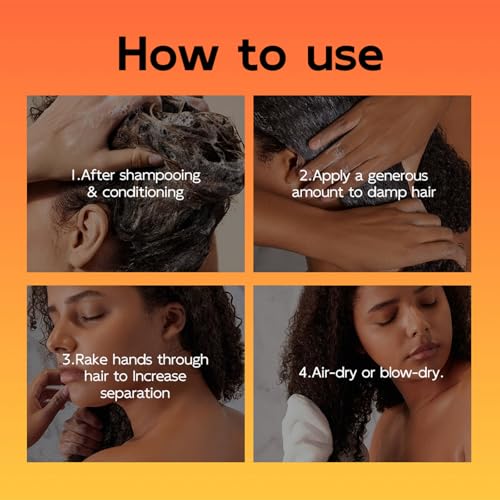 Moroccan Curl Defining Cream Hydrating Argan Oil Hair Mask Curl Cream for Enhances Wavy Hair and Curly Hair, Smoothing Curling Cream Detangles, Conditions and Reduces Frizz