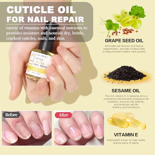 Gel Polish Remover, Gel Remover Kit Includes Cuticle Oil and Nail Polish Remover Tool No Soaking or Wrapping Removes Gel Polish in 2-5 Minutes