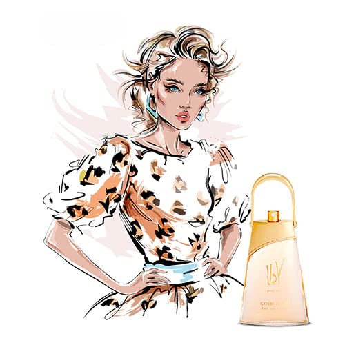 Udv Gold Issime By Ulric De Varens For Women. Eau De Parfum Spray 2.5 OZ