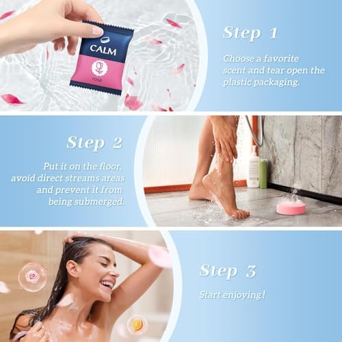 Shower Steamers 12 Count, Scented Shower Bombs with Organic & Natural Fragrance, Self-Care & Relaxation Birthday Presents for Women Who Have Everything