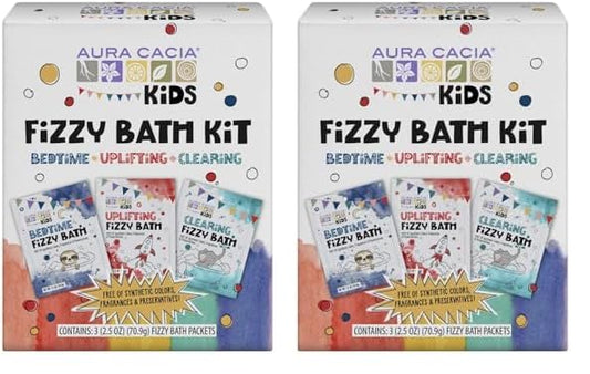 Aura Cacia Kids Fizzy Bath Kit (Pack of 2)