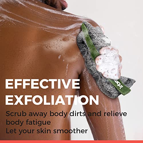 ZOMCHI 2 Pieces Different Roughness Soap Pouch and Soap Saver Pocket for Use in Shower, Body Scrubber Shower Sponge, Premium Exfoliating Soap Bag