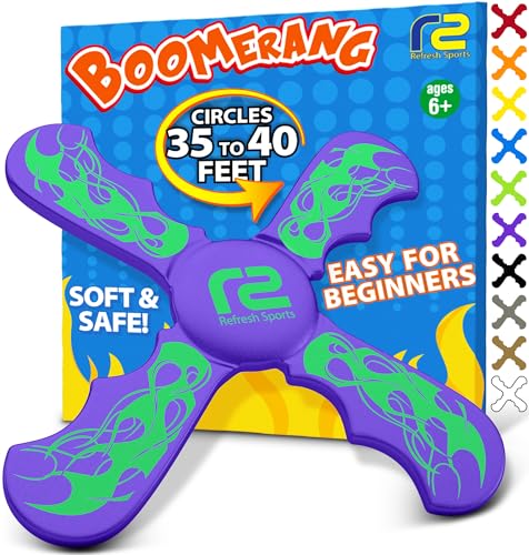 Pool Games & Pool Toys Foam Boomerang - Fun Easter Basket Boomerang - Soft Kids Pool Toys For Adults And Family - Beach Toys & Summer Toys - Outdoor Toys For Kids Ages 6 & Up Splash Pad Toys