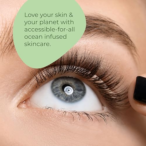 Sea El Castor Lash & Brow Serum Organic Castor Oil Rosemary Oil & Black Seed Oil Hair Conditioner - Eyelashes & Eyebrow Thickening & Growth Essentials for Women & Men - 1 fl oz Bottle