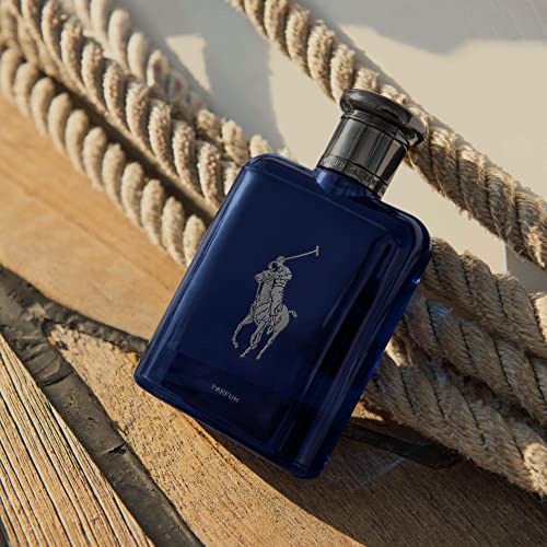 RALPH LAUREN FRAGRANCES - Polo Blue - Parfum - Men's Cologne - Aquatic & Fresh - With Citrus, Oakwood, and Vetiver - Intense Fragrance