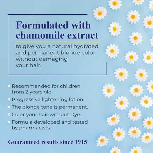 Camomila Intea Hair Lightener For Kids– Premium Sun Lightening Spray for Hair – Chamomile Hair Lightener Spray for Naturally Lighten Hair – No Bleach/Ammonia – Child-Friendly Formula - 3.4 Oz