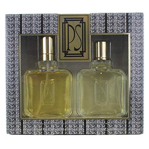 Paul Sebastian 2 Piece Set Ps Fine Cologne Plus After Shave for Men, 4.0 Ounce