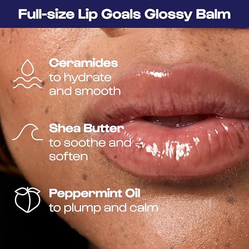 ALLEYOOP Everyday 5-Piece Essentials Kit - Makeup Set Includes 11th Hour Mini Eyeshadow Stick, Lip Goals Glossy Lip Balm & Mini Go To The Distance Mascara - Vegan & Cruelty-Free