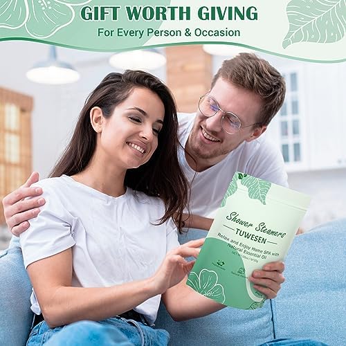 Shower Steamers Aromatherapy - Gifts for Women,Variety Pack of 16 Shower Bombs with Essential Oils - Relaxation and Self Care Gifts for mom.Enjoy Aromatherapy SPA at Home!