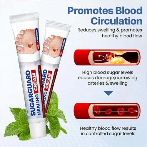 Sugar Guard Healing Cream,Healthy Feet Cream,Foot Care - Keep Feet Healthy (1)