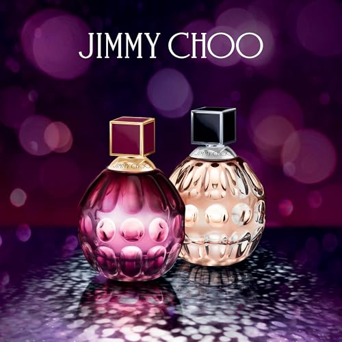 Jimmy Choo Signature Eau de Parfum 3 Piece Set - 3.3 fl. oz. & 1.3 fl. oz. Spray, 3.3 fl. oz. Body Lotion - Long Lasting Fragrance with notes of Tea Rose, Tiger Orchid & Cedarwood - Floral & Fruity