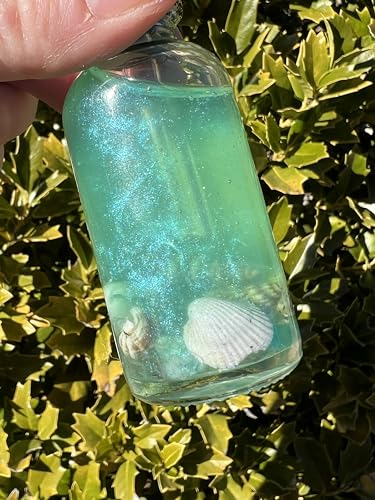 Mermaid Magick Ritual Oil | Body Perfume Candle Spells Sea Witch Beach Water Ocean Goddess Amphirtite Aphrodite Witchy Gift Crystal Shells Intention Offerings