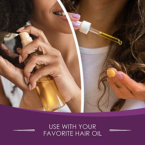 Only Reusable Oil Proof Nightcap, Protective Hair Bonnet and Shower Cap Too. Leakproof, Oilproof, and Waterproof. Larger Area to Accommodate Long Hair, Comfort Elastic Band (Small to Medium)