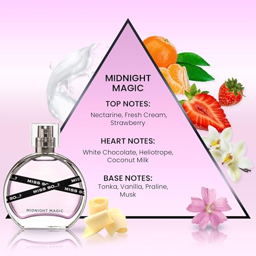 So...? Midnight Magic for Women - 1.7 oz EDP Spray - Pack of 3