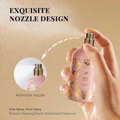 Perfume for Women,Eau de Parfum,Long Lasting Floral Fragrance with Notes of Jasmine,Tuberose,Rangoon creeper,Ideal for Girlfriend,Wife,Mom, 3.4 Fl oz