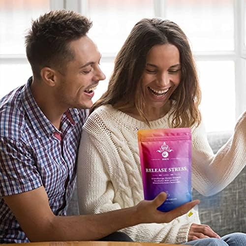 Shower Steamers Aromatherapy for Women or Men, Organic Shower Bombs with Chamomile Rose Lavender Mint Watermelon Eucalyptus Essential Oil, 18-Pack Bath Bombs Birthday Gift