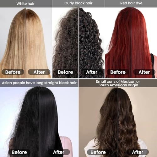 Keratin & Collagen Hair Mask with Argan Oil – Deep Repair Conditioner for Dry, Damaged Hair – Hydrating & Strengthening Treatment, 500ml (16.9 oz)