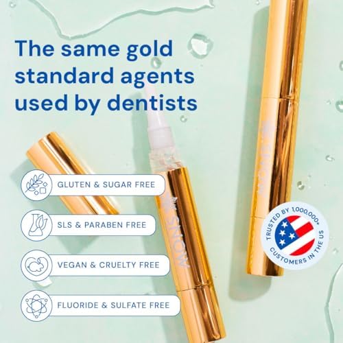 Snow Extra-Strength Teeth Whitening Serum - Oral Care Teeth Whitener Pen - Whitening Pen for Stain Removal & Whiter Teeth - Tooth Whitener with Potassium Nitrate and Hydroxyapatite - 2 Pack