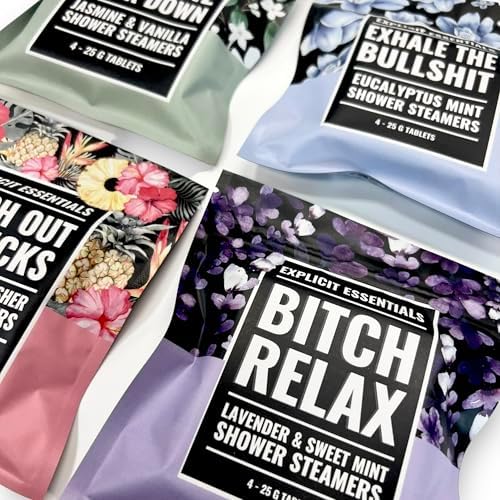 Shower Steamer Gift Set Explicit Essentials