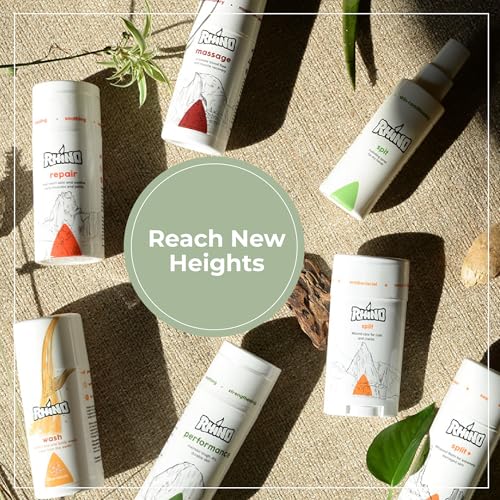 Rhino Skin Solutions Performance | Rock Climbing Antiperspirant Cream for Hands & Feet | Skin Conditioner & Toughener for Athletes and Everyday Use