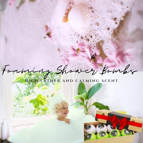 Hemp Bath Bombs, Large Set of 8. Mint, Lavender & Hemp Scents. Vegan, Muscle Therapy, Relaxing & Soothing