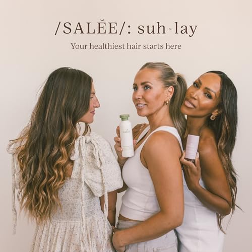 Salée Hair Styling Cream | Anti-Frizz Leave-In Smoothing Cream for All Hair Types | Flexible Hold & Shine | Defines Curls, Tames Flyaways, Softens & Nourishes | 6 oz.