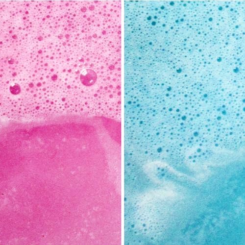 Gender Reveal Bath Bomb. Large 5oz Bath Bombs. for Gender Reveal Parties, Baby Showers, etc. 2 Pack (Pink)