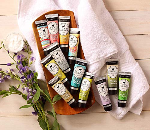 Dionis - Goat Milk Skincare Sea Treasures Scented Hand Cream (1 oz) - Set of 4 - Made in the USA - Cruelty-free and Paraben-free