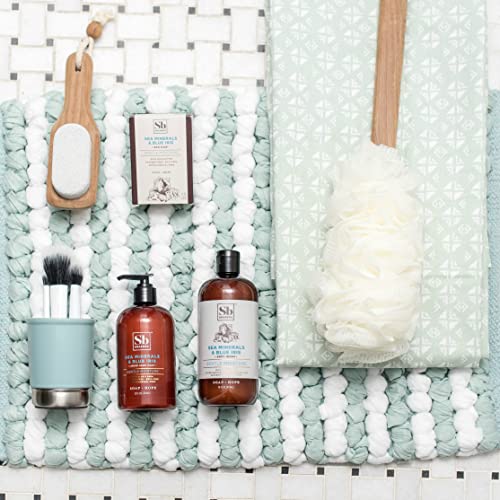 Soapbox Hair Conditioner, Sea Minerals & Blue Iris, Hydrating, Vegan, Color Safe, Sulfate Free & Silicone Free Conditioner Refill for Home & Professional Use - Gallon Size