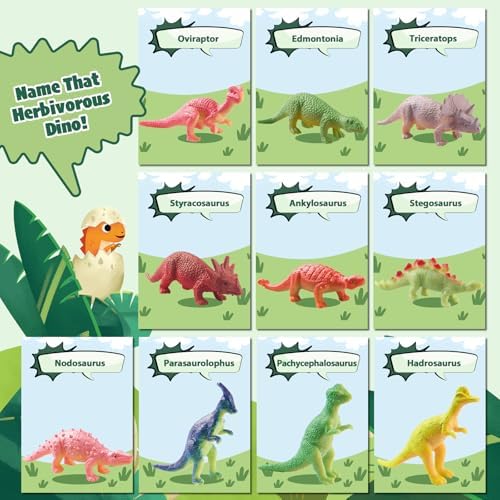 Dinosaur Bath Bombs for Kids with Surprise Inside, 20 Pack Natural Dino Egg Bath Bombs with Exclusive Carnivorous & Herbivorous Dinosaur Toys, Birthday Party Favors for Boys, Girls