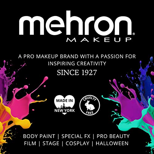 Mehron Makeup Paradise Makeup FX 8 Color Metallic Palette | Magnetic Refillable Face & Body Paint Palette | Professional Water Activated Paint for Costumes, SFX, Halloween, & Cosplay