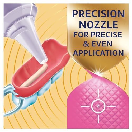 Poligrip Denture Adhesive, Power Max Hold Plus Comfort Denture Adhesive Cream, 2.2 Ounces (Pack of 4)