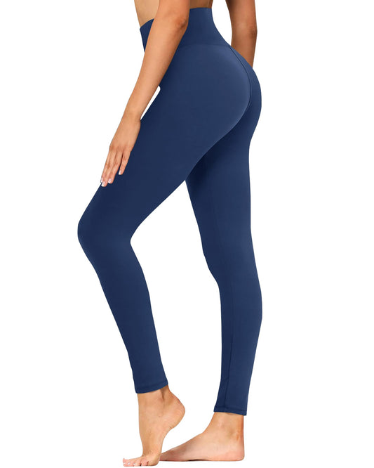 GAYHAY High Waisted Leggings for Women - Soft Opaque Slim Tummy Control Printed Pants for Running Cycling Yoga