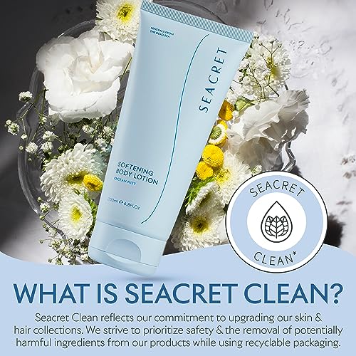 SEACRET Minerals From The Dead Sea Body Lotion, Ocean Mist, 6.8 Fl Oz