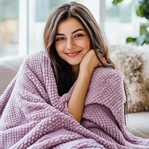 Get Well Soon Gift for Women with Luxury Flannel Blanket, Self Care Retirement Gifts Unique Relaxing Spa Gift Basket Set for grandma, Mom Women, Sister, Wife, Girlfriend, Her