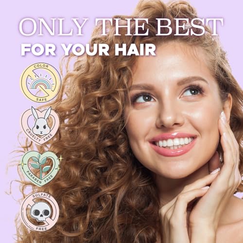 Luseta Curl Defining Cream Enhances Waves and Curls Hydrating and Moisturizing Leave in Cream for Curly Hair Frizz Control Add Shine Sulfate Free 5.07 oz