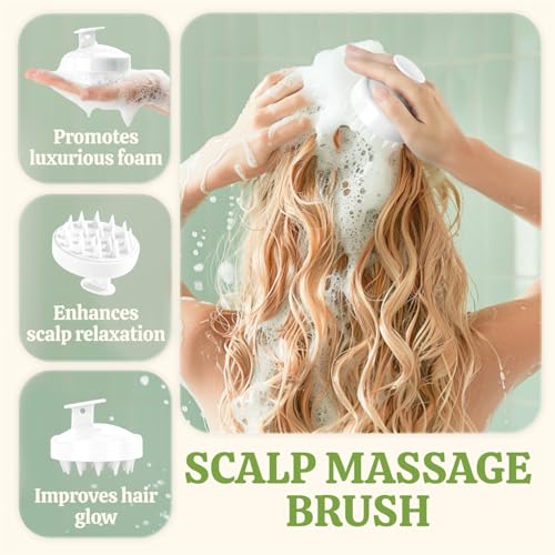 Gift Set for Women BFFLOVE 8pc Coconut Spa Gifts for Women Bath Set for Women with Bath Bomb, Scentd Candle, Massage oil, Towel, Birthday Gifts for Mom,Christmas Gifts for Women