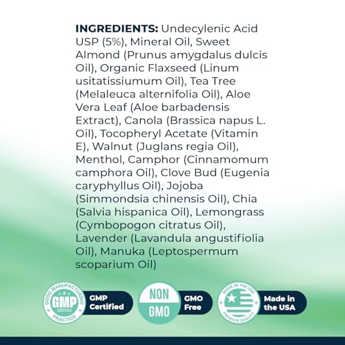 Kerassentials Oil, 8-IN-1 Plant-Based Formula, Natural Ingredients | Made in USA, No Stimulants, Non-GMO – 15ml, 1 Month Supply