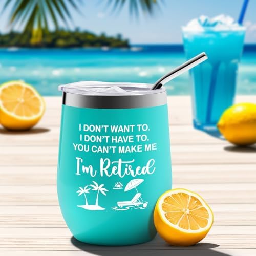 Retirement Gift for Woman,Best Cool Retirement Gifts for Coworker Teacher Nurses Boss Friends Mom Grandma Retirees, Funny Retired Gifts