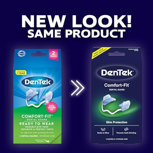 DenTek Teeth Grinding Dental Guard Kit with Comfort Fit and Professional Fit, 1 Count Each